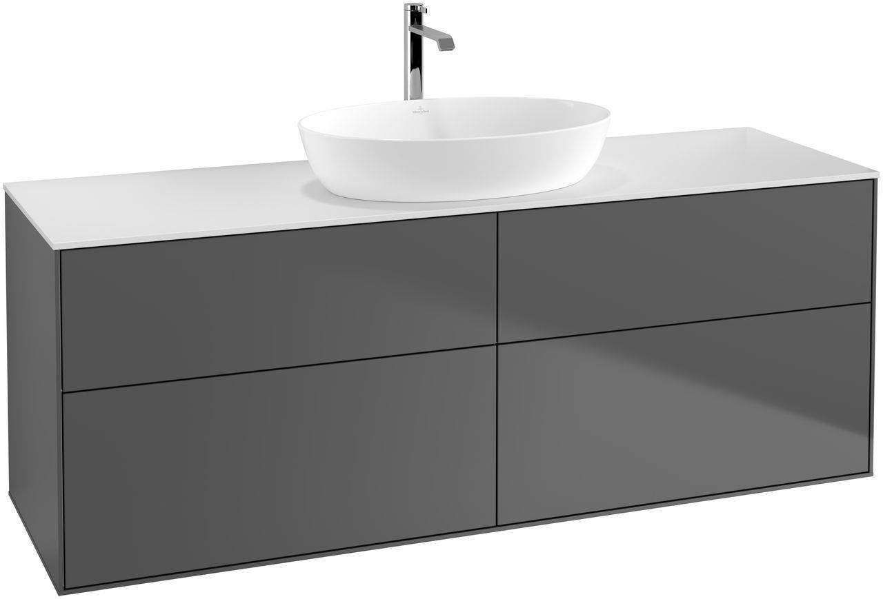 Villeroy & Boch Finion Waschtischunterschrank 1600 x 603 x 501mm, Abdeckplatte weiß matt