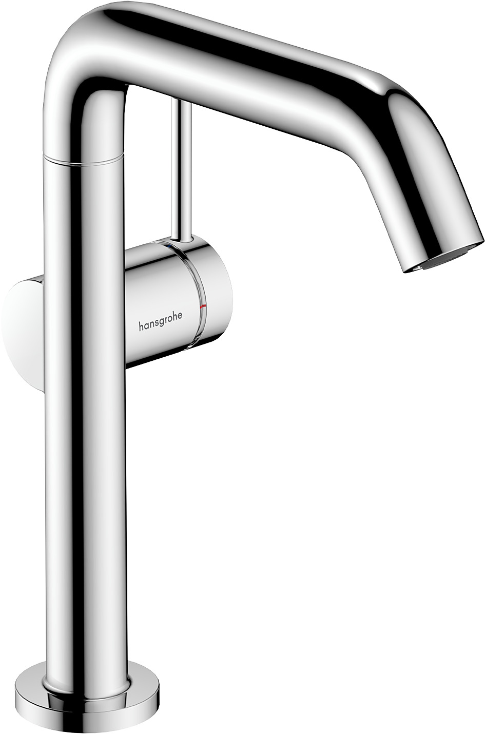 Waschtischmischer 210 Tecturis S Fine CoolStart  Schwenkauslauf mit Push-Open Garnitur