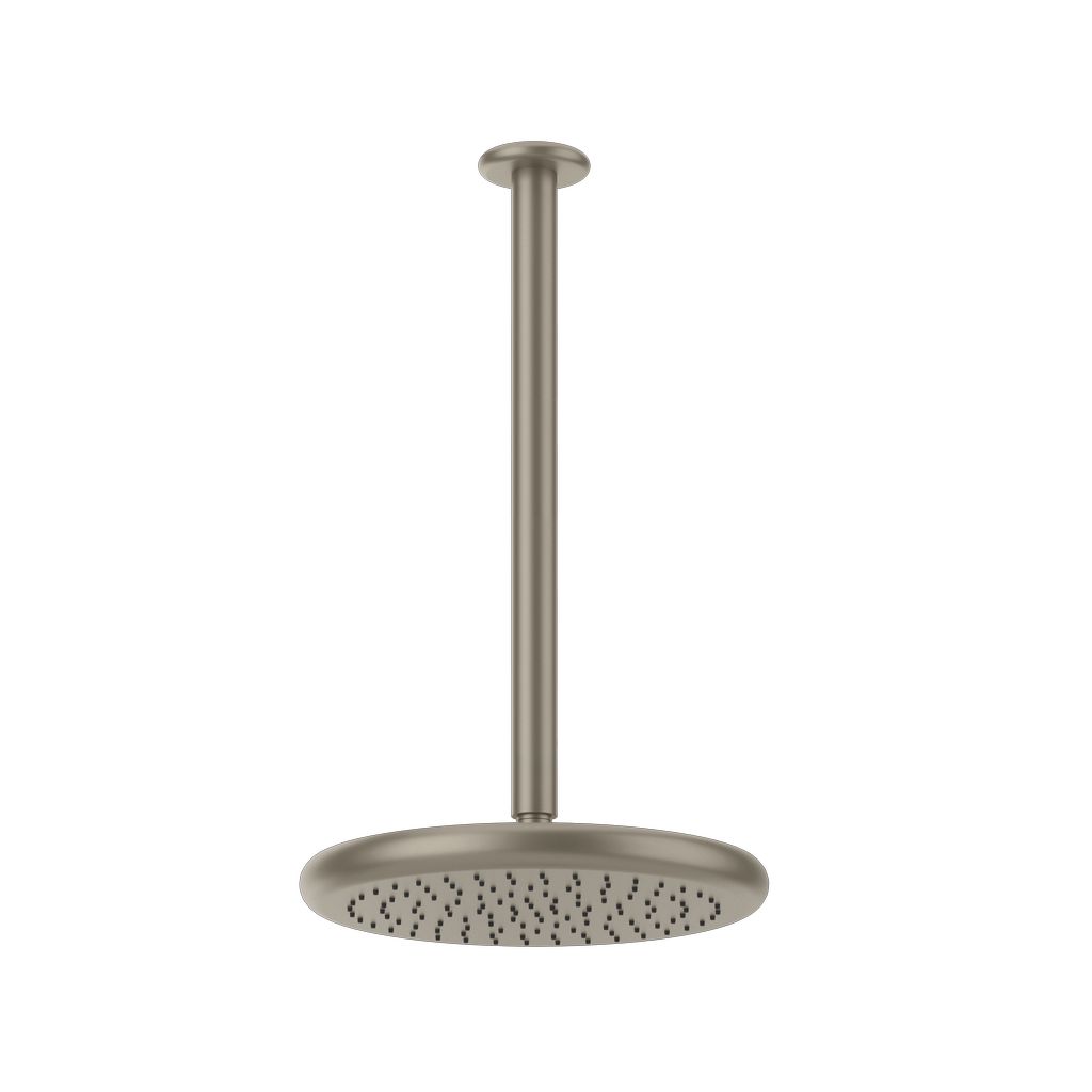 Gessi Goccia Kopfbrause 334mm, auf Maß, finox optik