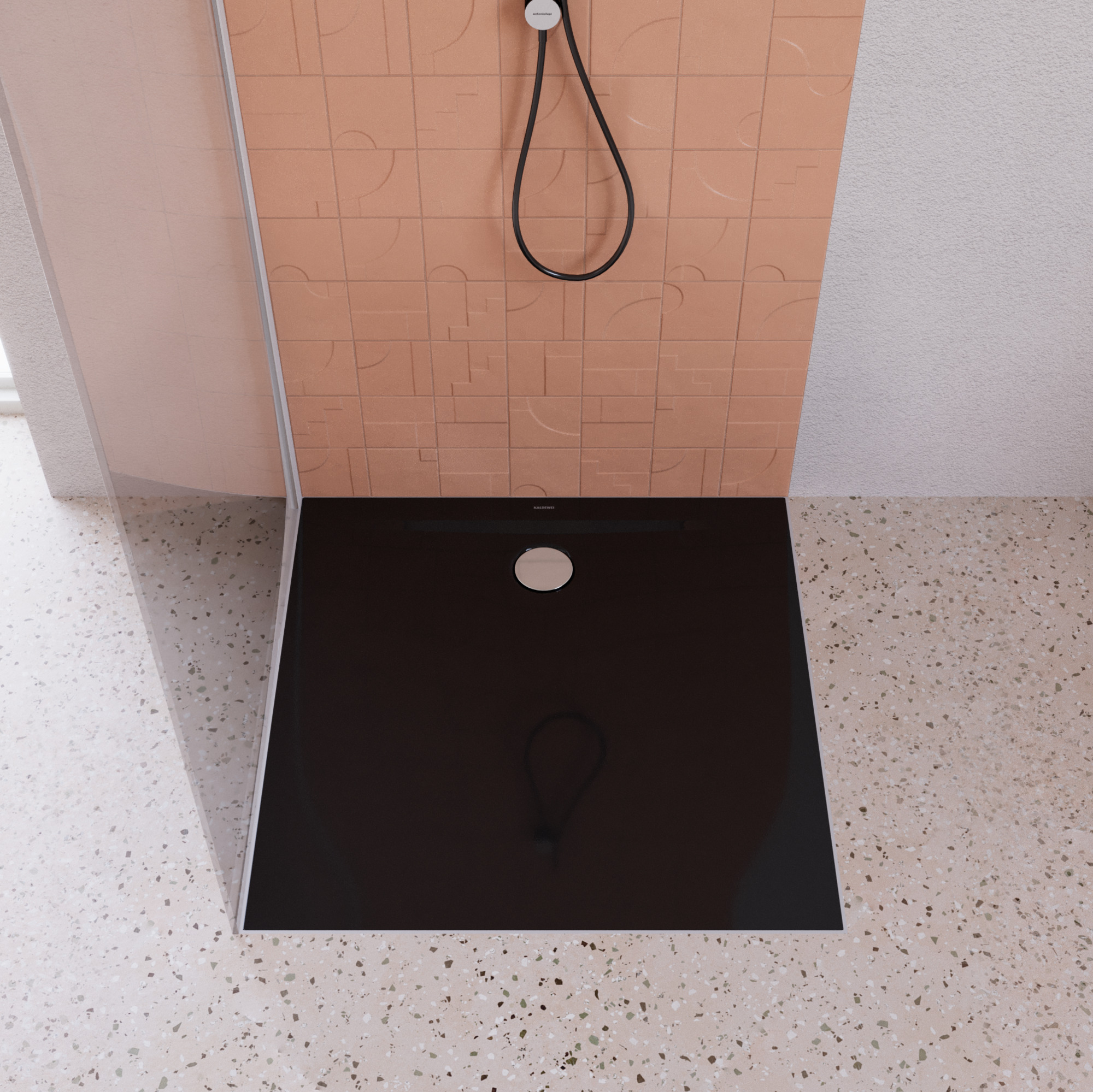 Kaldewei Superplan Zero Rechteck-Duschfläche Modell 1592-1 1500 x 1500 x 20mm