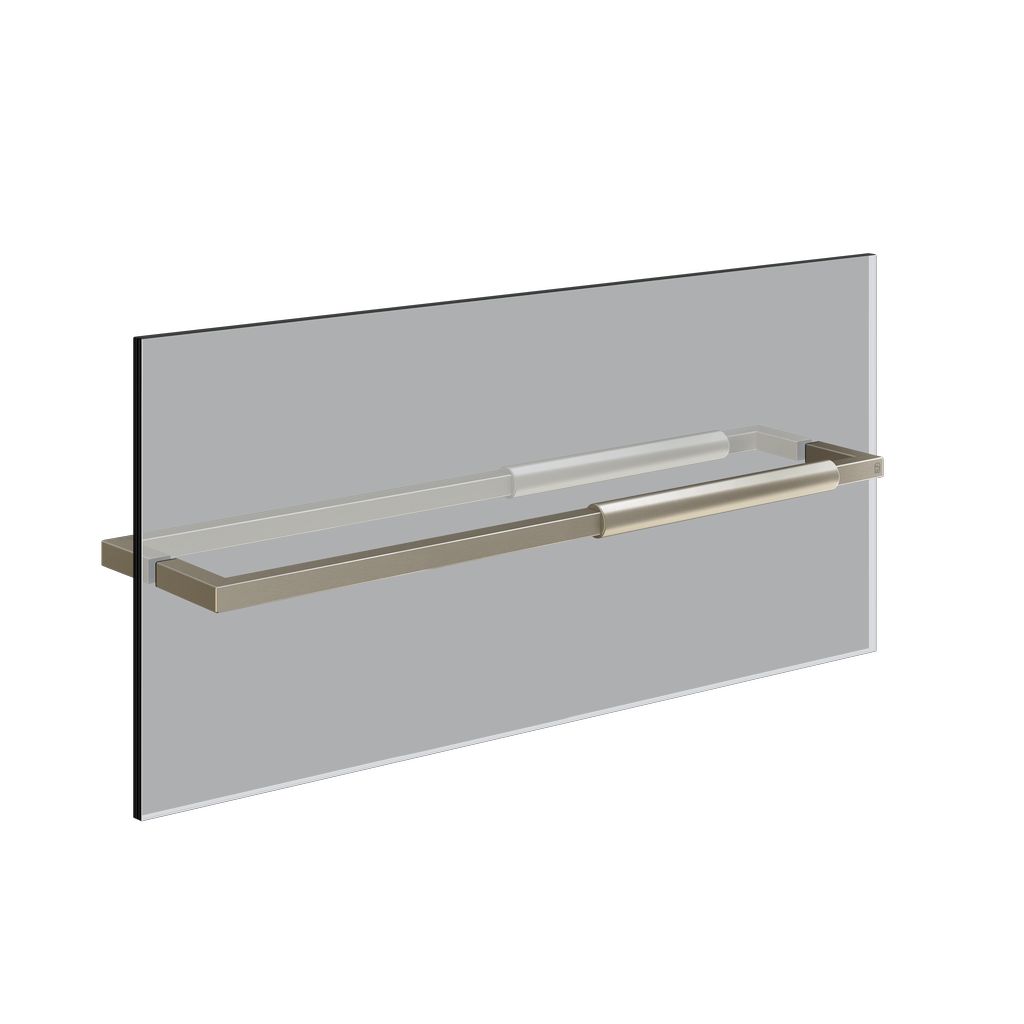 Gessi SHOWER G Halte-Griff+Badetuchhalter Finox Optik