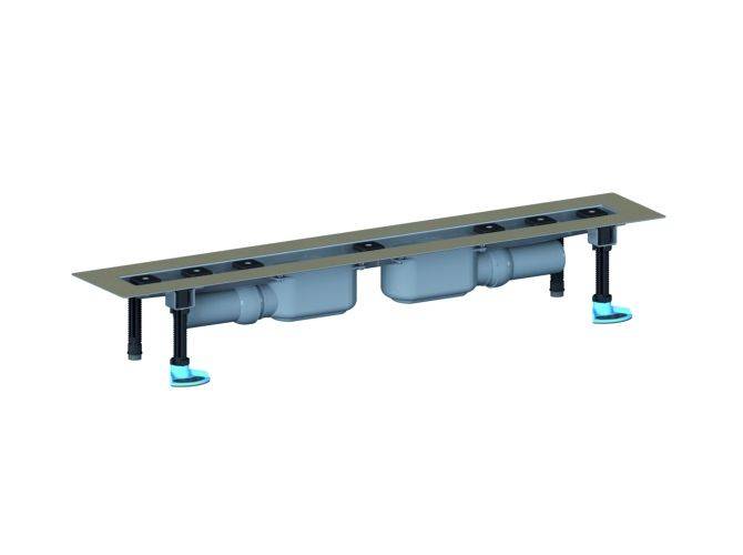 Duschrinne CeraLine Plan F Duo 1200/1300/400mm