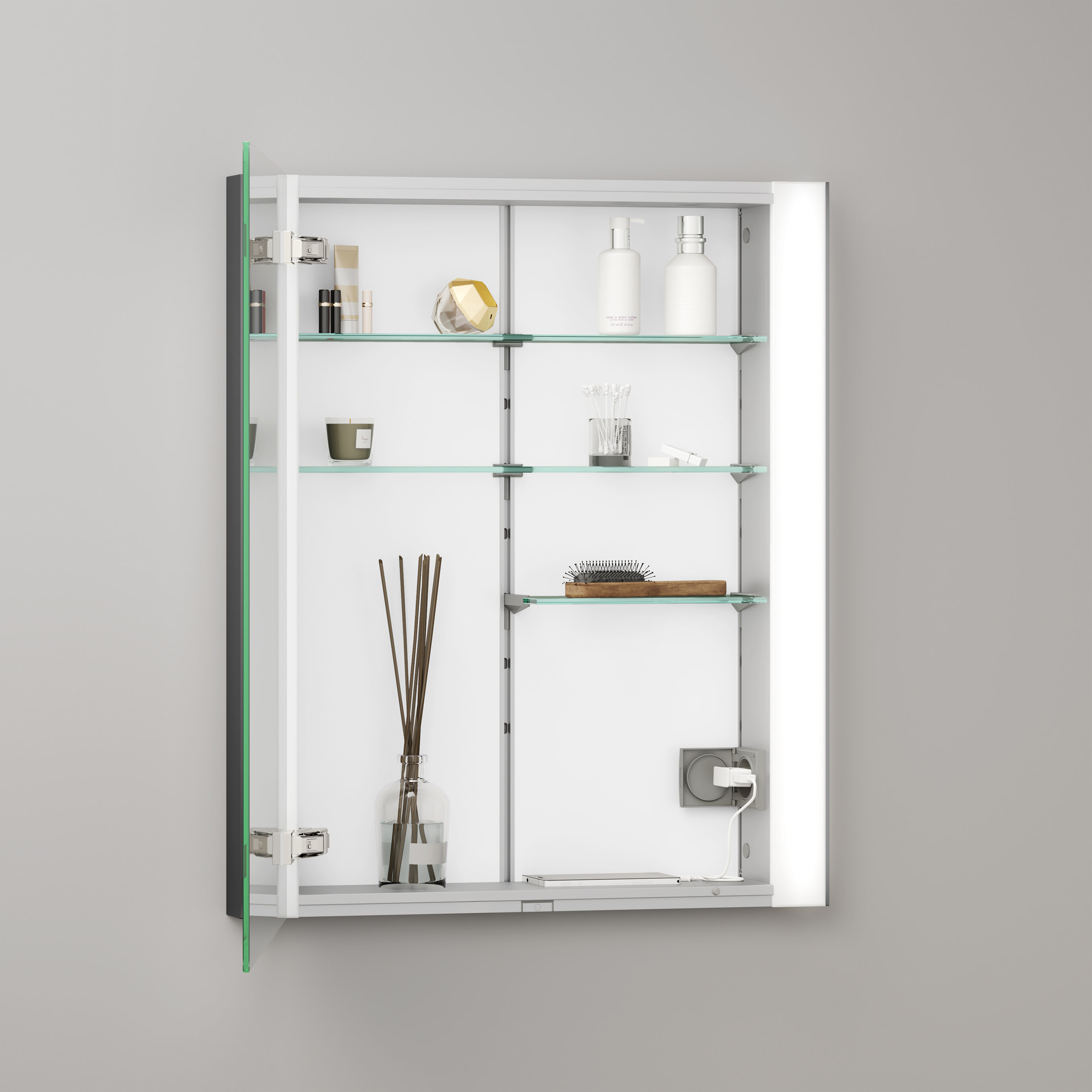 Royal ALVEUM LED Einbau-Spiegelschrank 60cm