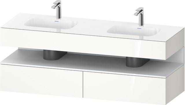 Duravit Collection One Einbauwaschtisch mit Unterbau 1600mm