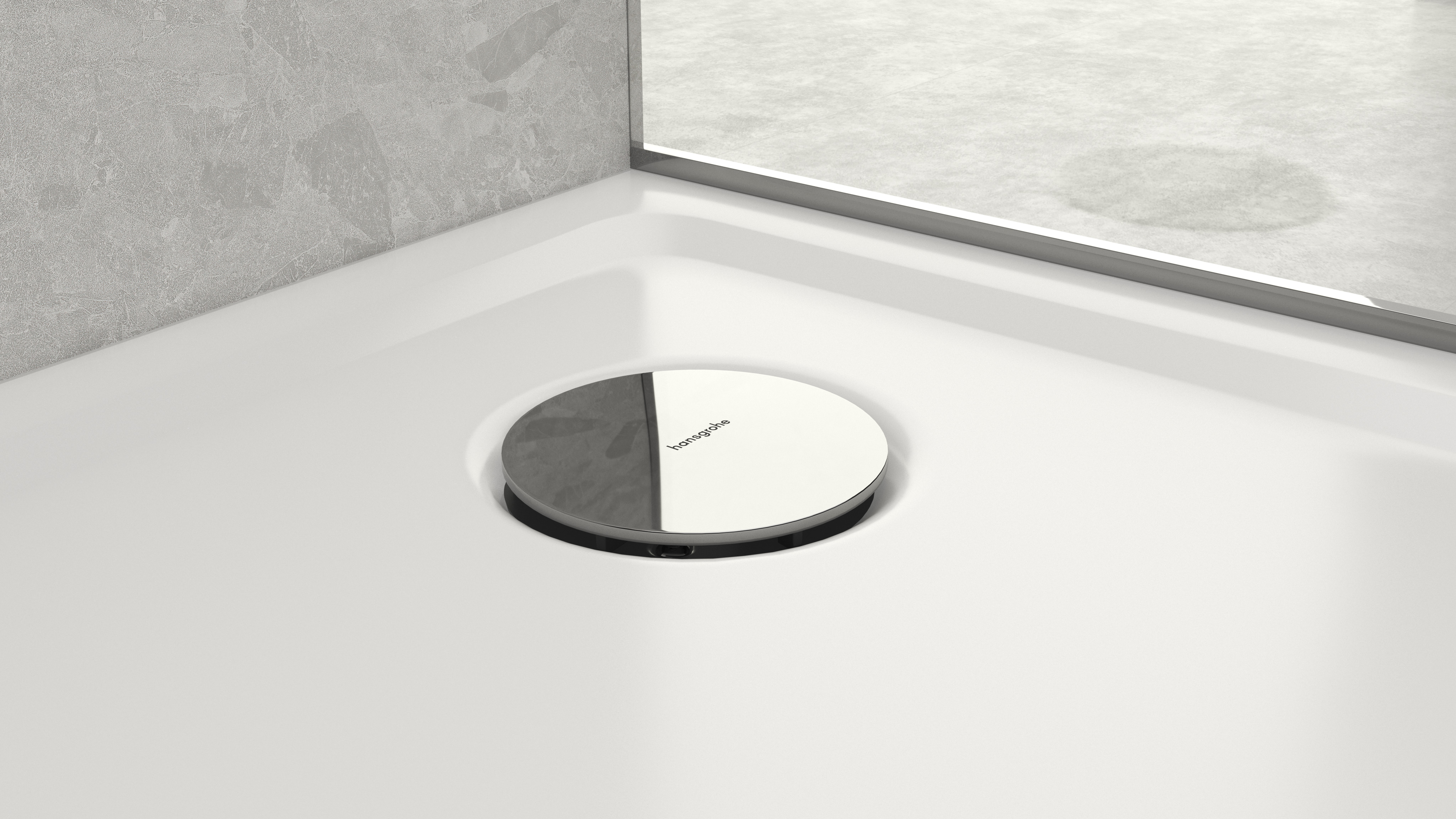 Hansgrohe RainDrain Staro Komplettset Ablaufgarnitur für Duschwanne