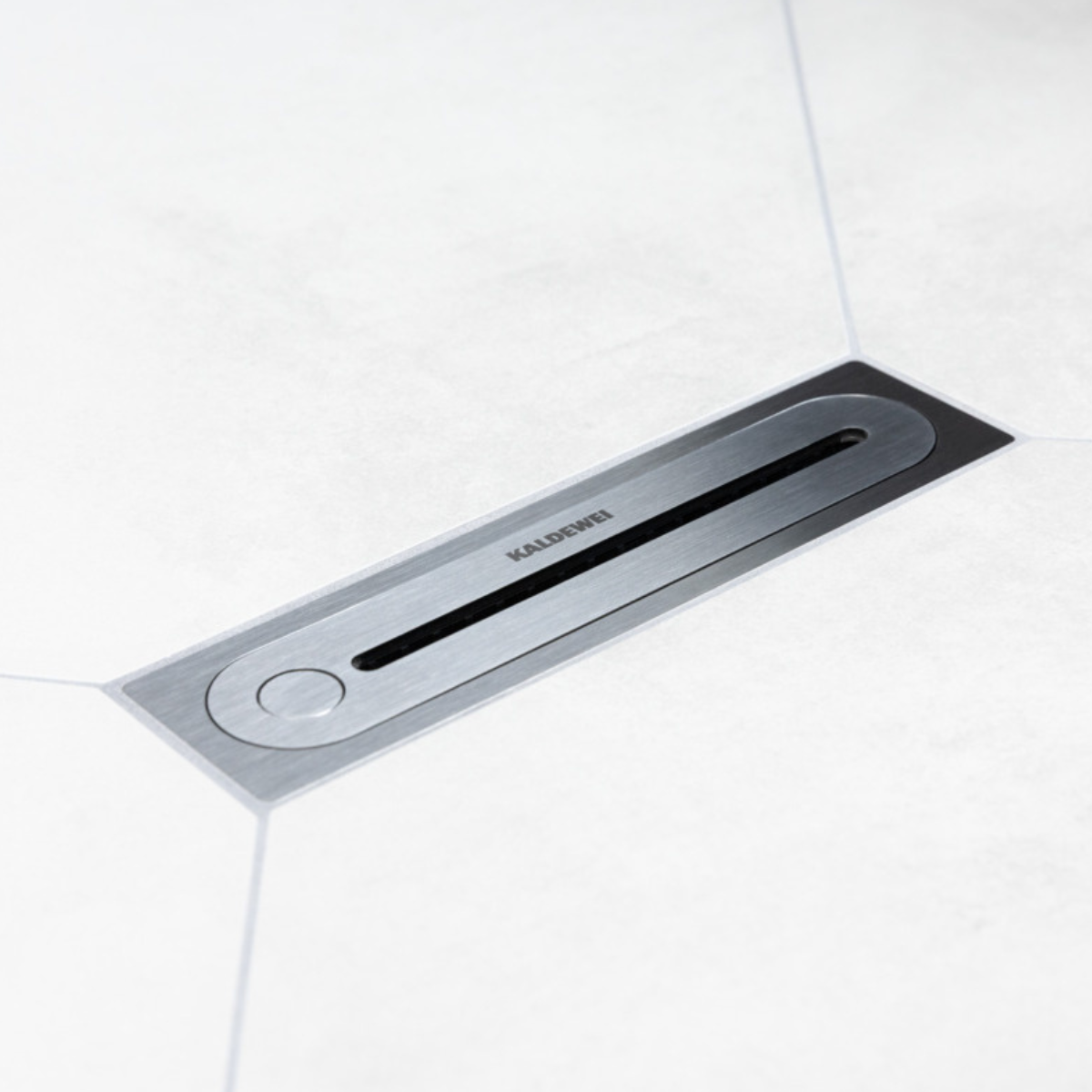 Flowpoint Zero shower drain stainless steel brushed