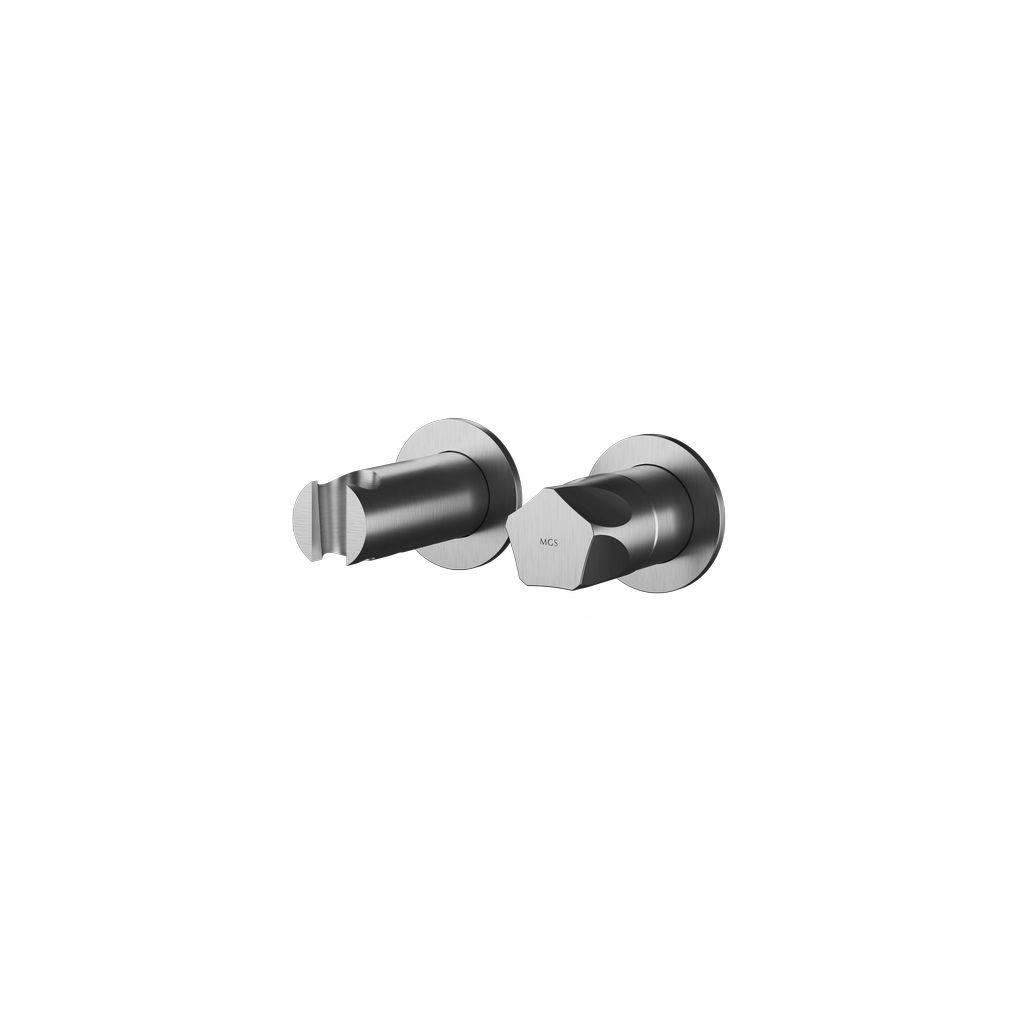 Penta PE459 Hebelmischer mit Handbrausehalterung und Wandanschluss