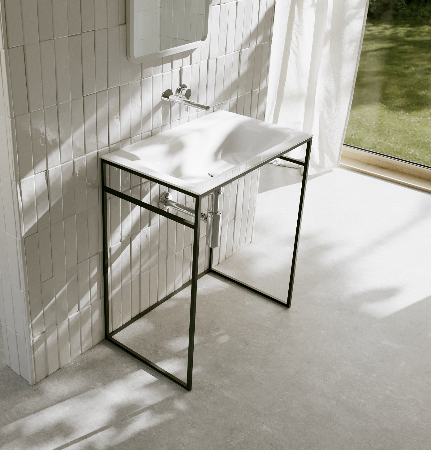 Lux Shape Waschtisch 80 x 49,5cm