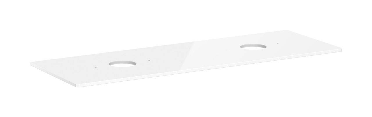 Hansgrohe Xelu Q Konsole 1580/550 für Aufsatzwaschtisch ohne Hahnloch