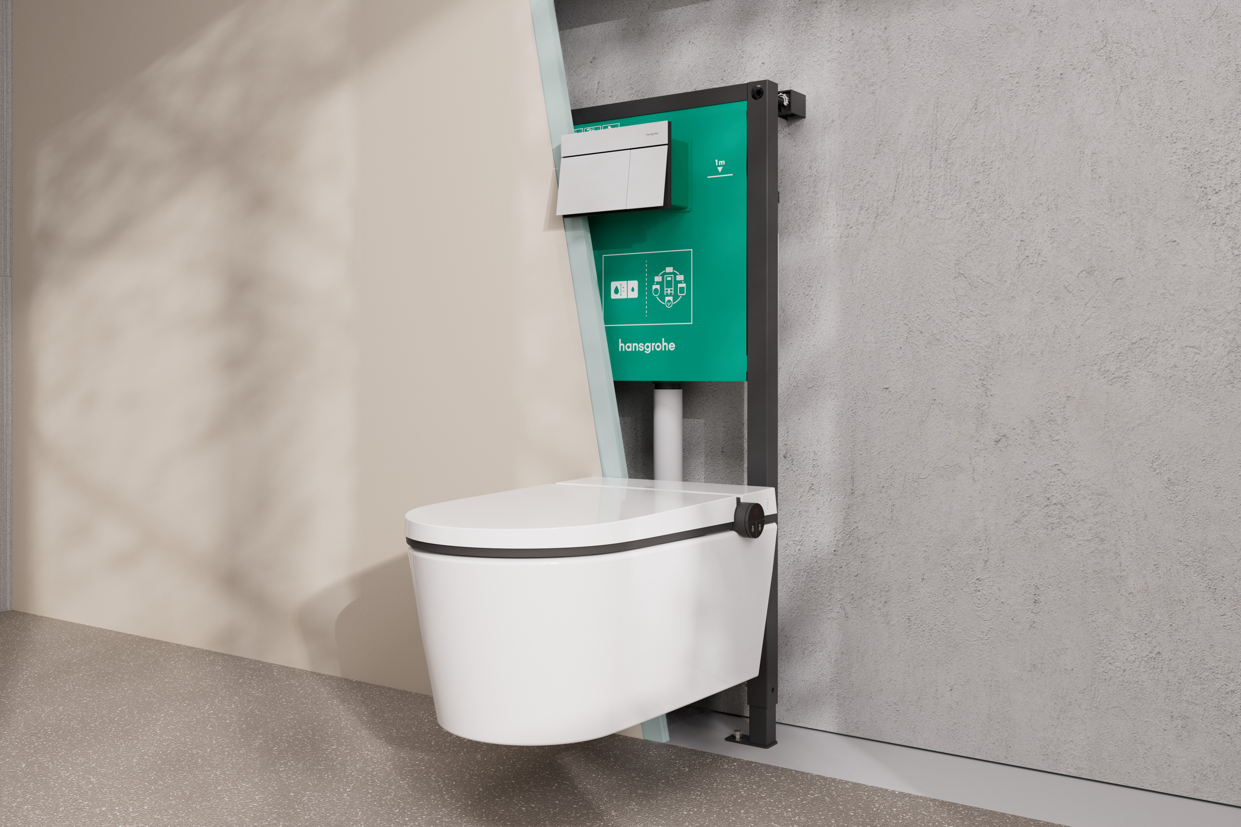 iFrame WC pre-wall element 1120mm