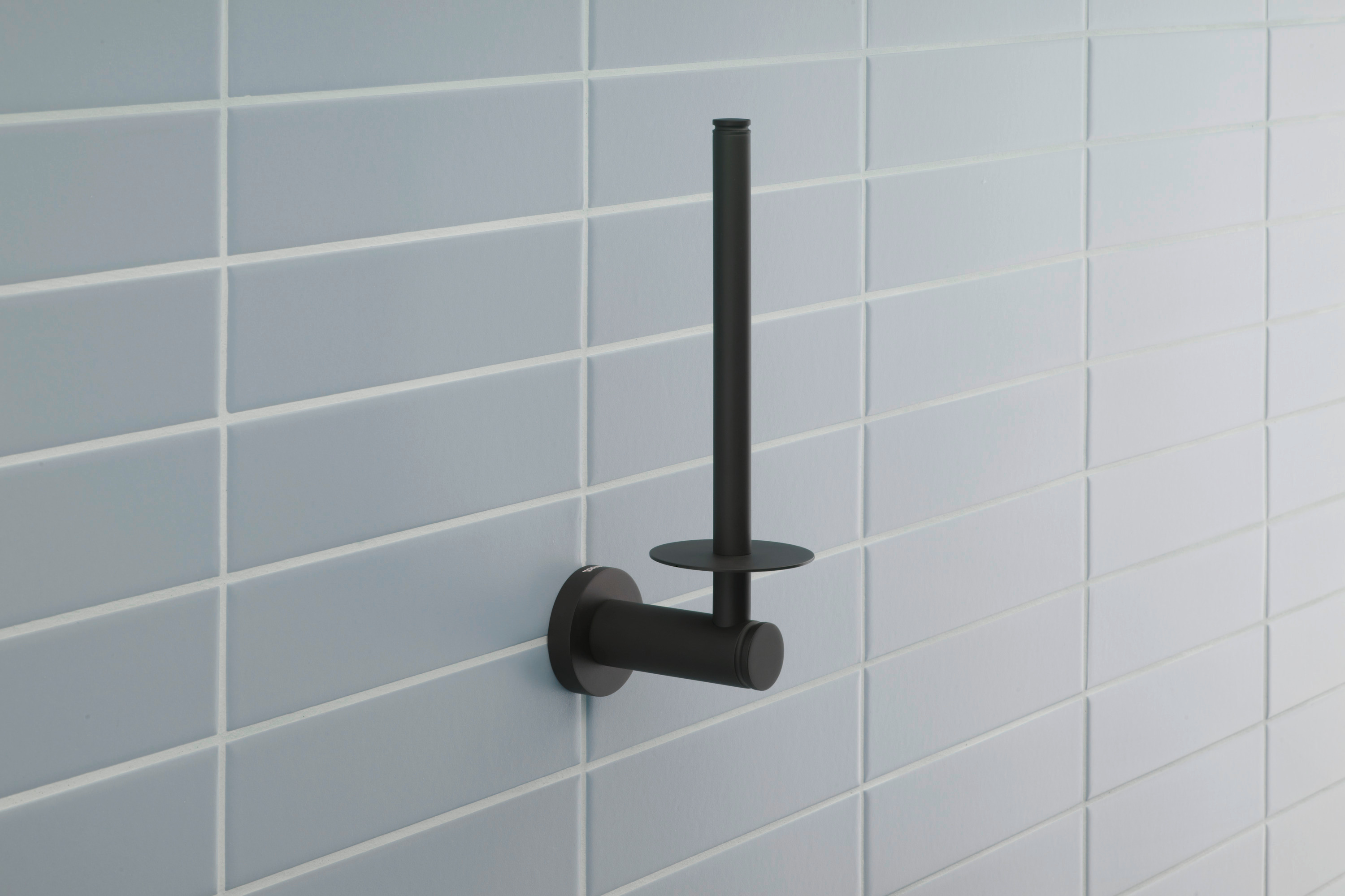 D-Code spare roll holder black matt