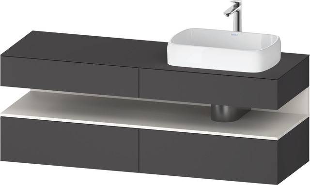 Duravit Collection One Konsolen- Waschtischunterbau 1600mm