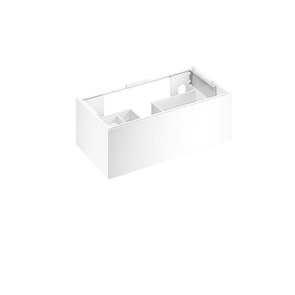 KEUCO Edition 11 Waschtischunterbau, 1050 x 350 x 535mm, LED Innenbeleuchtung, 1 Frontauszug