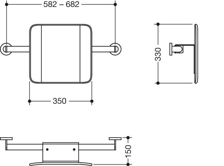 System 900 Rückenstütze
