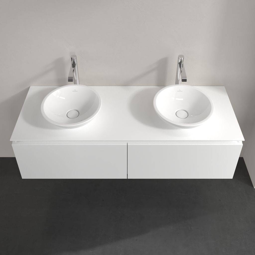B59100MS_02 Legato Waschtischunterschrank 1400x380x500 mit 2 Auszügen