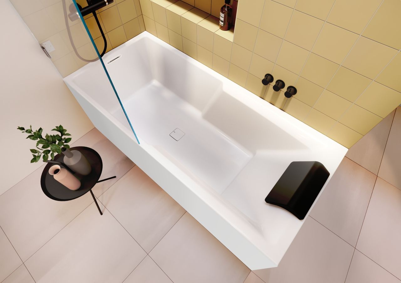 Still Shower Plug & Play Badewanne 180 x 80cm Ausführung links