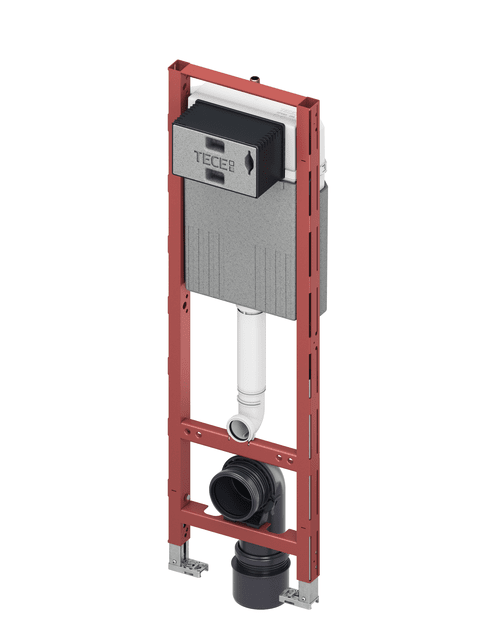 TECEprofil WC-Modul mit Compact 320-Spülkasten Bauhöhe 1120 mm