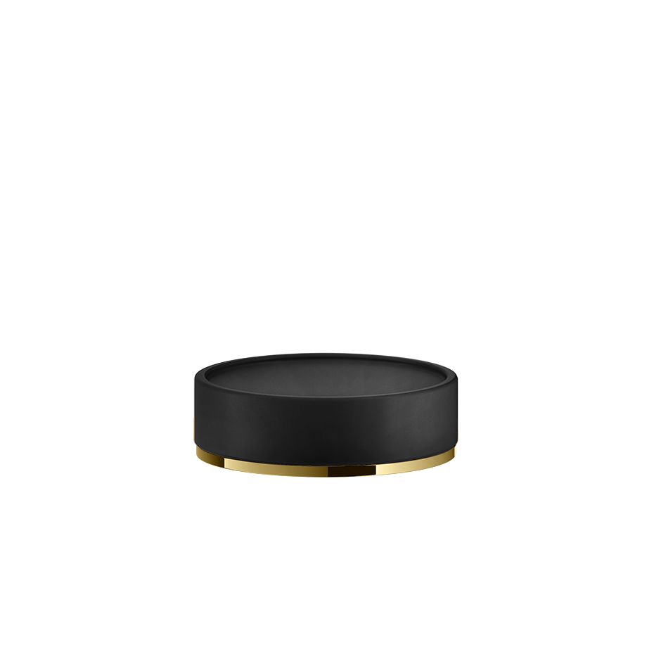 Gessi Inciso Seifenablage Standmodell, Glas dunkel