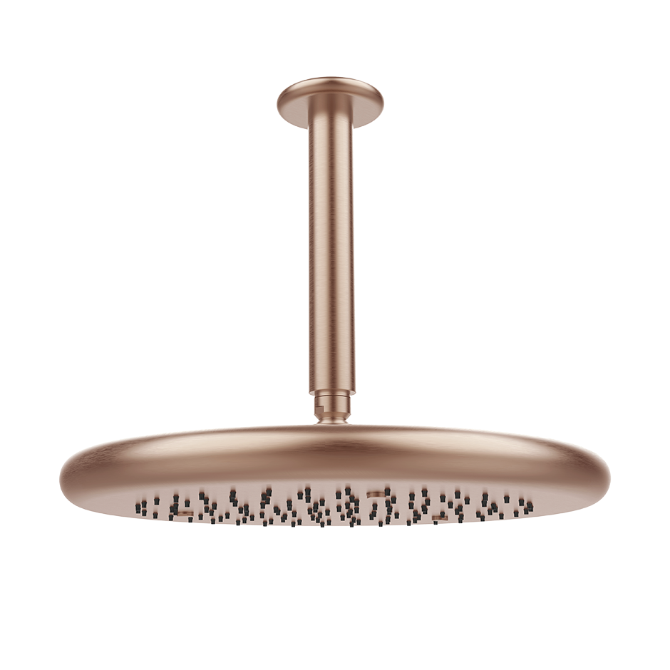 Gessi Goccia Kopfbrause 334mm Kupfer gebürstet