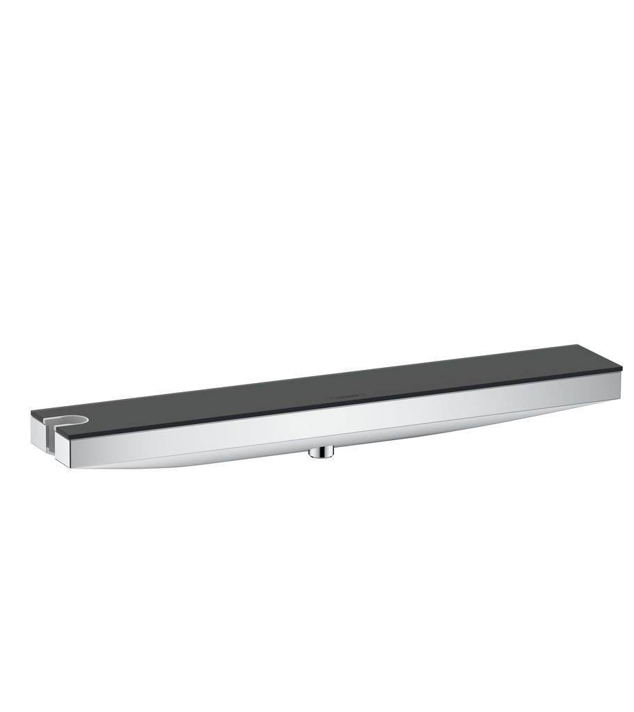 Hansgrohe Rainfinity Wandanschluss Porter 500 mit Brausehalter und Duschablage L