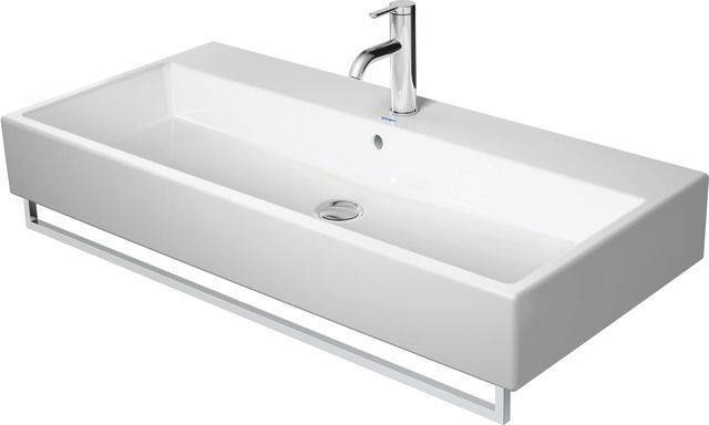 Vero Air Möbelwaschtisch, 1000 x 470mm mit Hahnloch, ohne Überlauf