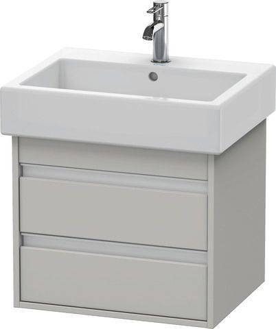 Duravit Ketho Waschtischunterbau wandhängend KT6636 für Vero Waschtisch