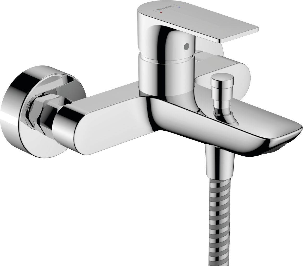 Hansgrohe Rebris E Einhebel-Wannenmischer Aufputz