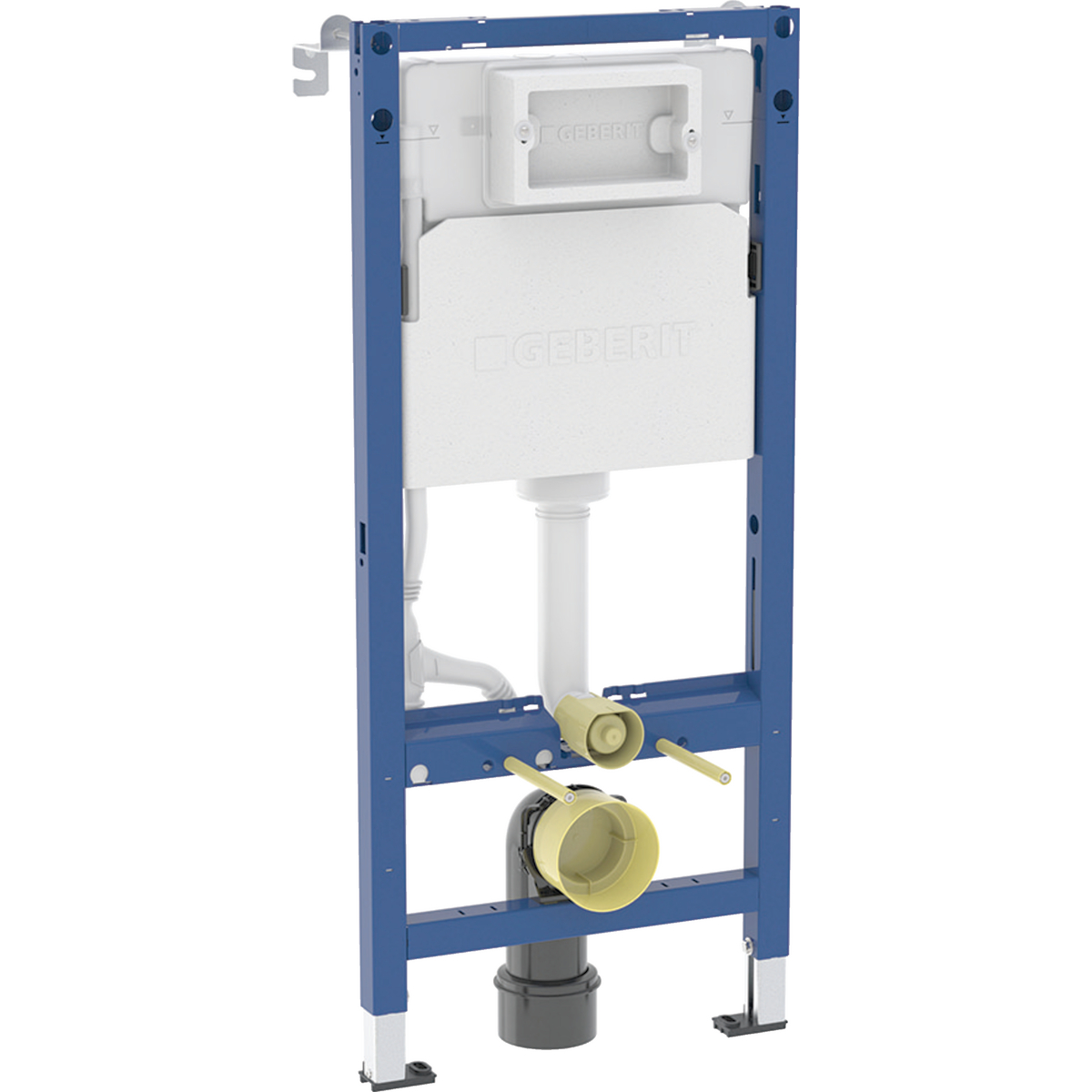 Geberit DuofixBasic Element für Wand-WC, 112 cm mit Delta Unterputzspülkasten 12cm