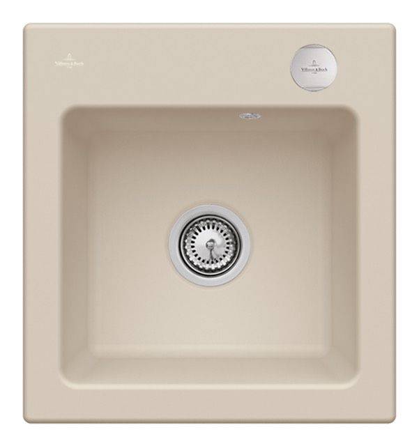 Villeroy & Boch Subway 45 XS Küchenspüle, mit Ablaufgarnitur mit Excenterbetätigung, 475 x 510mm