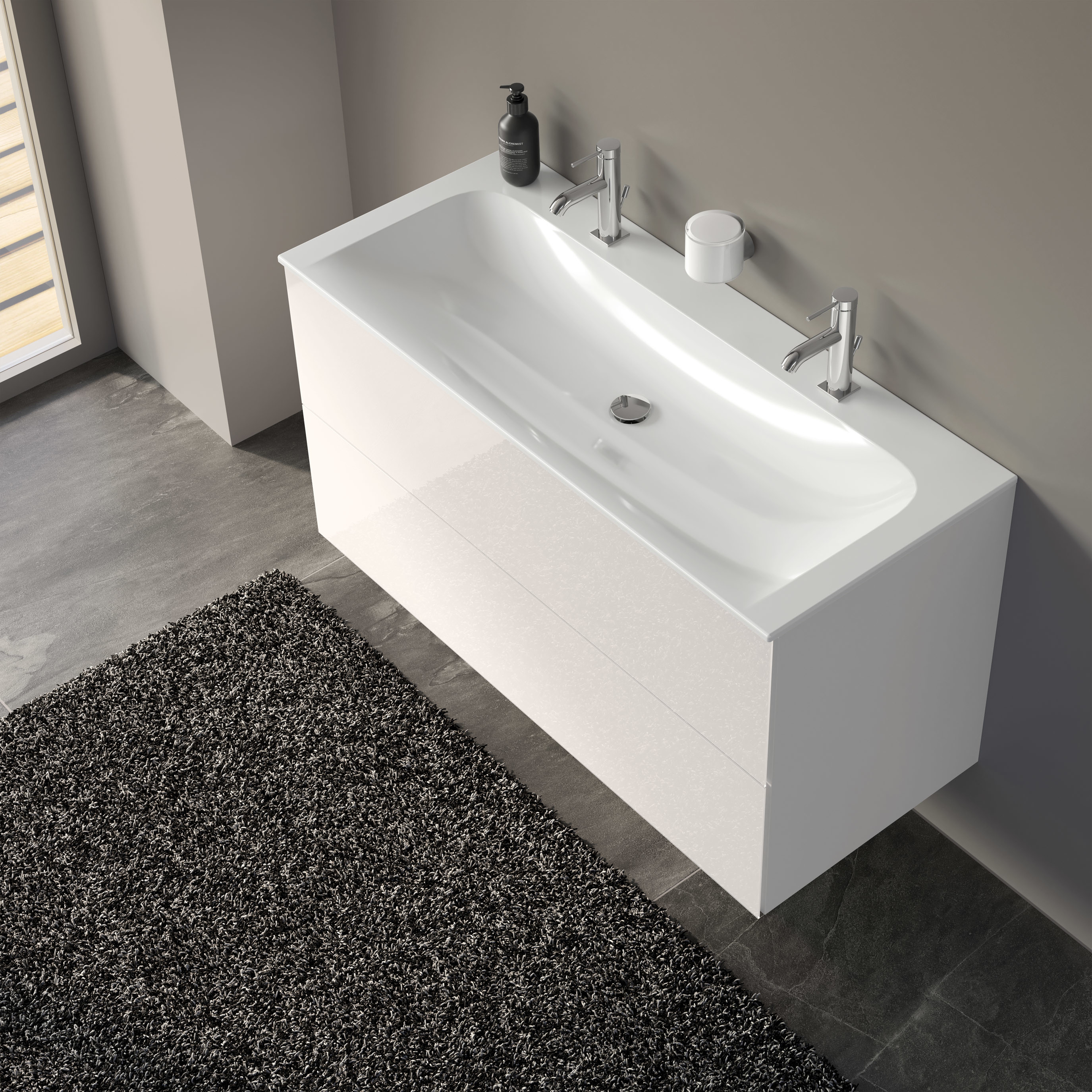 ALVEUM bathroom furniture set 120cm