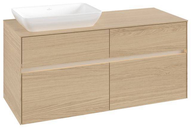 Villeroy & Boch Collaro Waschtischunterschrank 1200 x 500 x 548mm, mit LED Beleuchtung