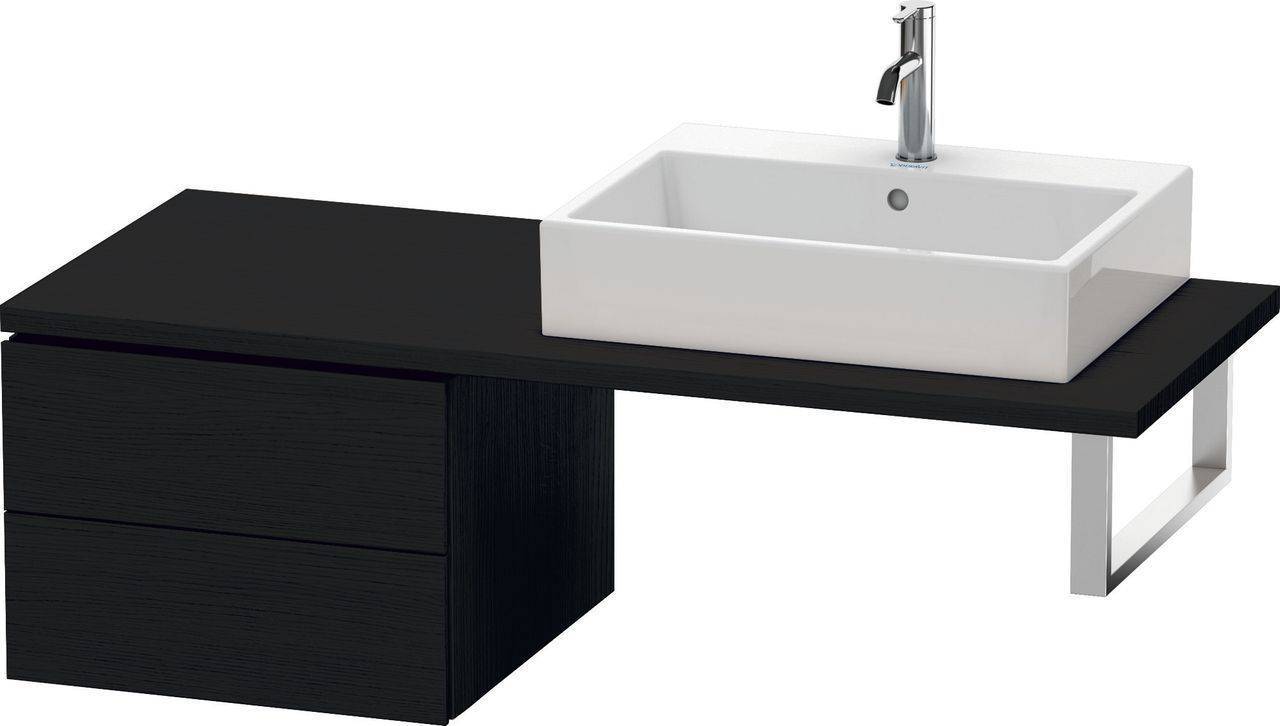 Duravit L-cube Unterbau für Konsole LC 5837, 2 Schubkästen, 520 x 547mm