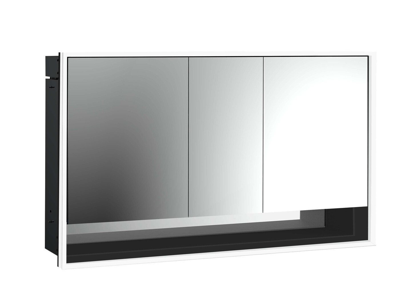 emco loft Spiegelschrank mit Unterfach, Unterputz, 1600mm