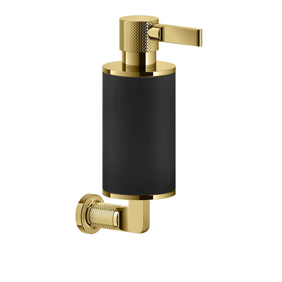 Gessi Inciso Seifenspender Wandmodell, Glas dunkel