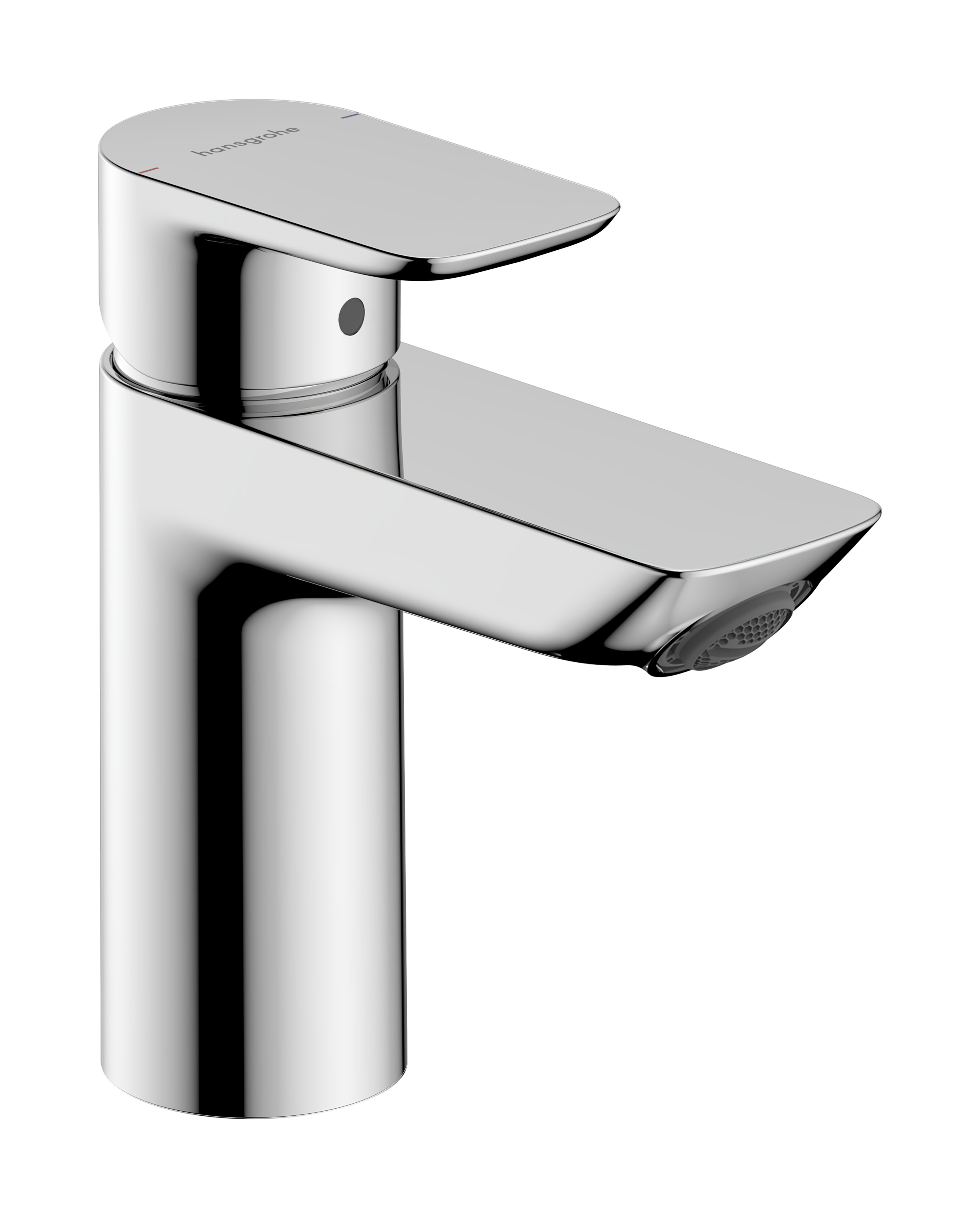 Neovis Q Waschtischmischer 100   mit Metall Push-Open Ablaufgarnitur