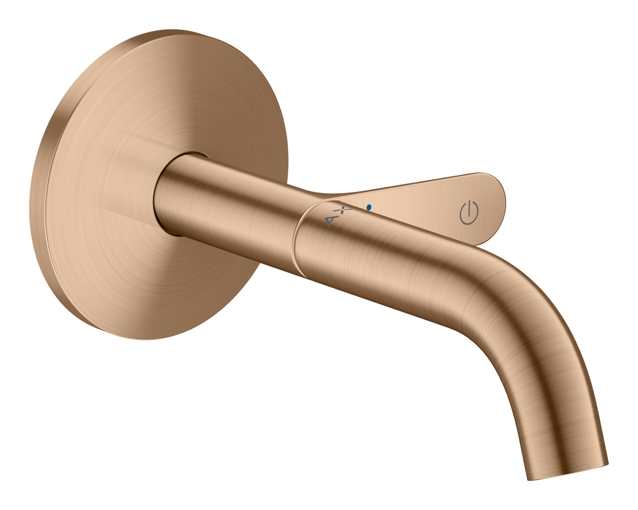 Axor One Waschtischarmatur Unterputz für Wandmontage Select mit Auslauf 160 mm