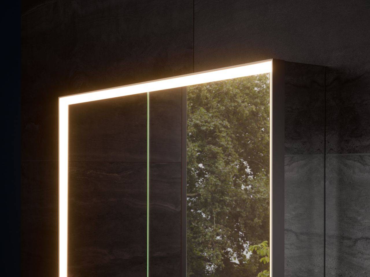 Royal Lumos Aufputz-Spiegelschrank  1050 x 735 x 130mm