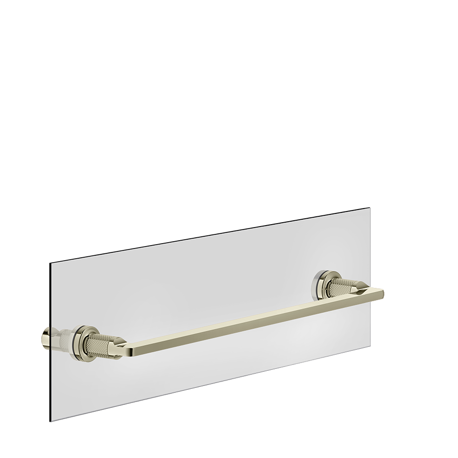 Gessi Inciso Handtuchhalter für Glaswand, 450mm