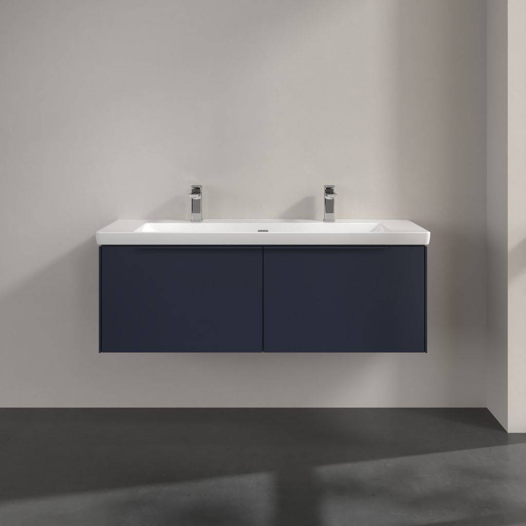 Villeroy & Boch Subway 3.0 Waschtischunterschrank 1272 x 429 x 478mm, mit LED Beleuchtung