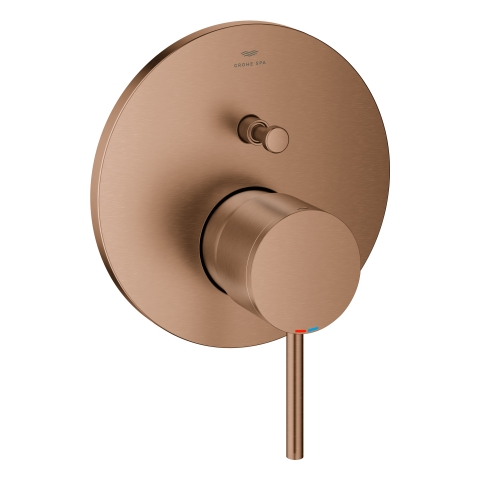 GROHE ATRIO Einhand-Wannenbatterie warm sunset gebürstet