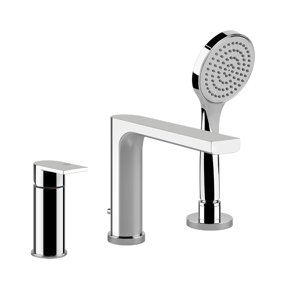 Gessi Emporio Via Manzoni 3-Loch-Wannenbatterie