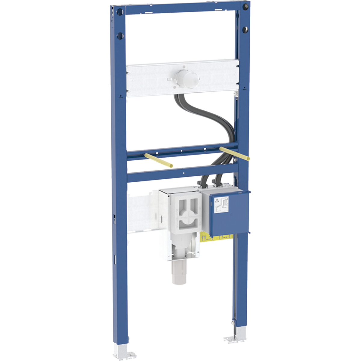 Geberit Duofix Vorwand-Element für Waschtisch, 130 cm elektronische Wandarmatur