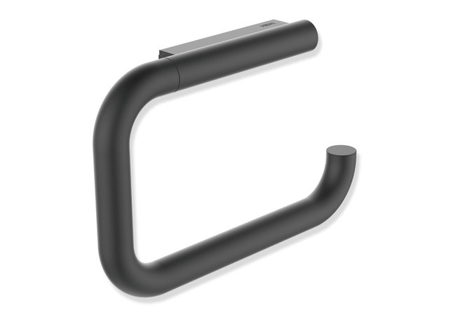 HEWI Serie 480 WC-Papierhalter schwarz matt