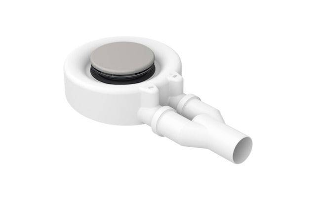 Ablaufgarnitur Scope mit Anti-Rutsch-Pro für glasierten Deckel