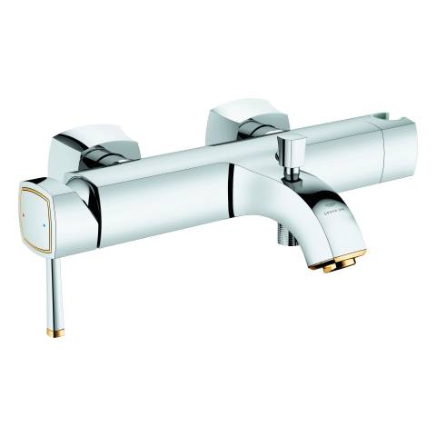 GROHE Grandera Einhand-Wannenbatterie chrom/gold