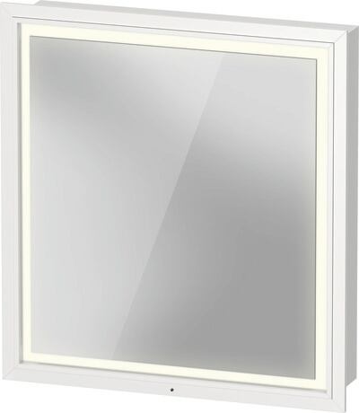 Duravit L-Cube LED-Spiegelschrank LC7650R 700x650x155mm, Anschlag rechts