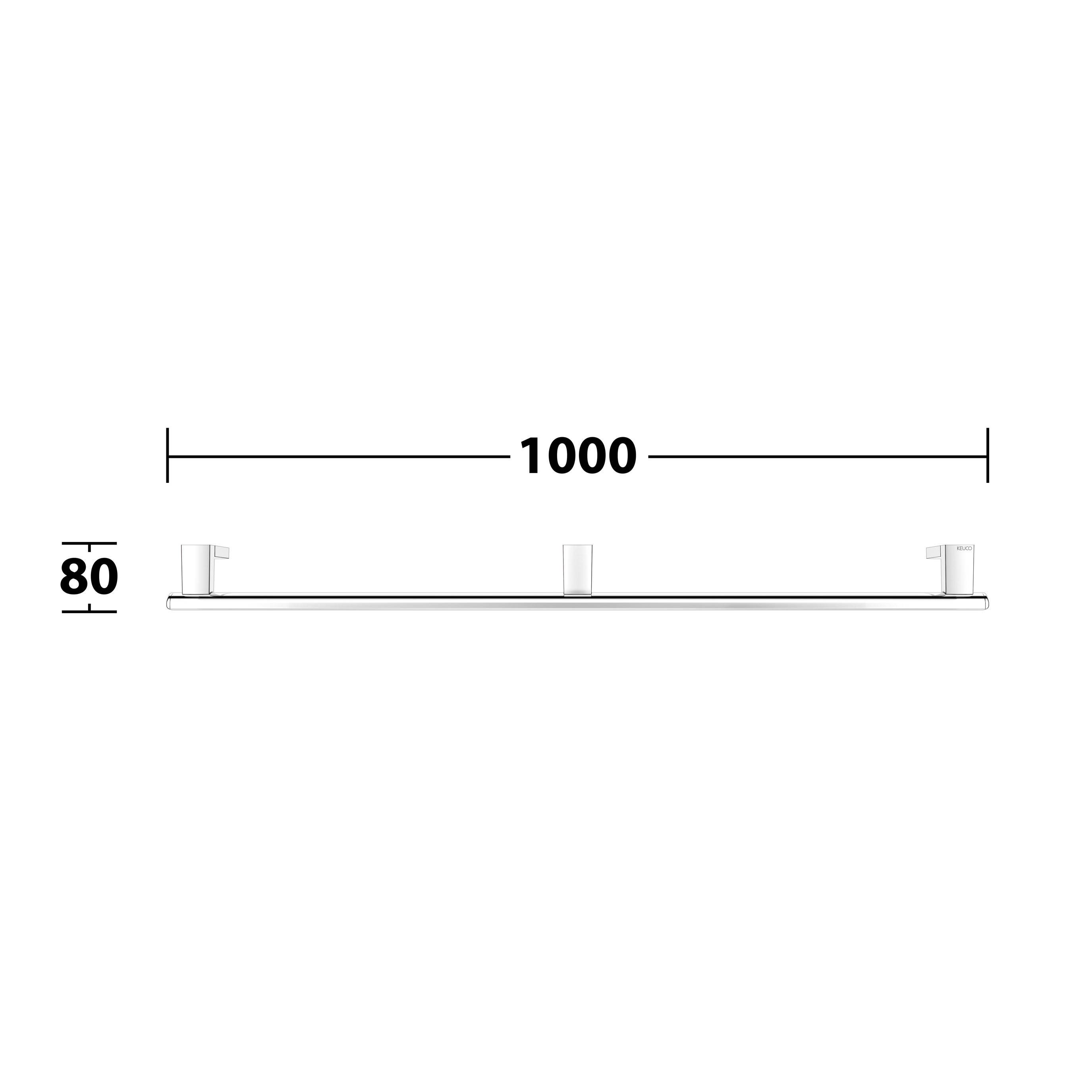 AXESS Haltegriff aus Metall 1000mm