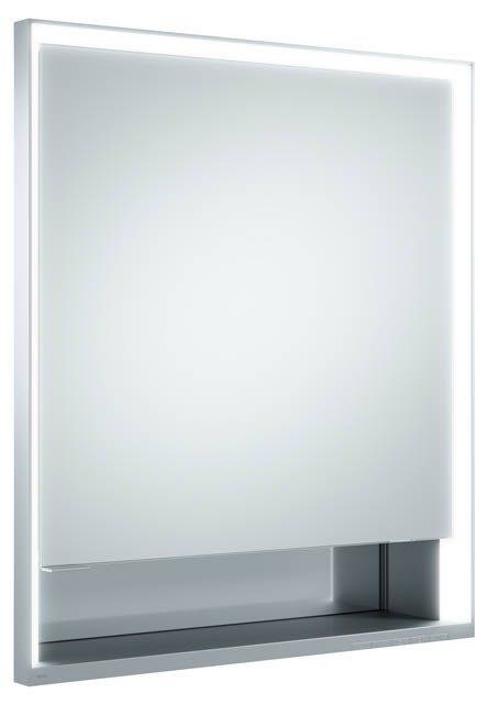 Royal Lumos Wandeinbau-Spiegelschrank 650 x 735 x 165mm, Anschlag rechts