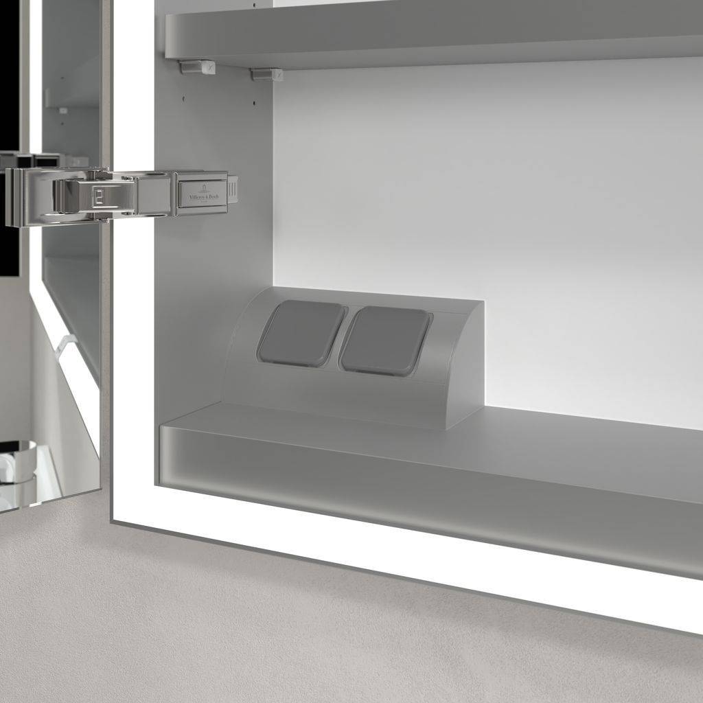 My View Now Einbau-Spiegelschrank 1000 x 750 x 168mm, mit Sensorschalter