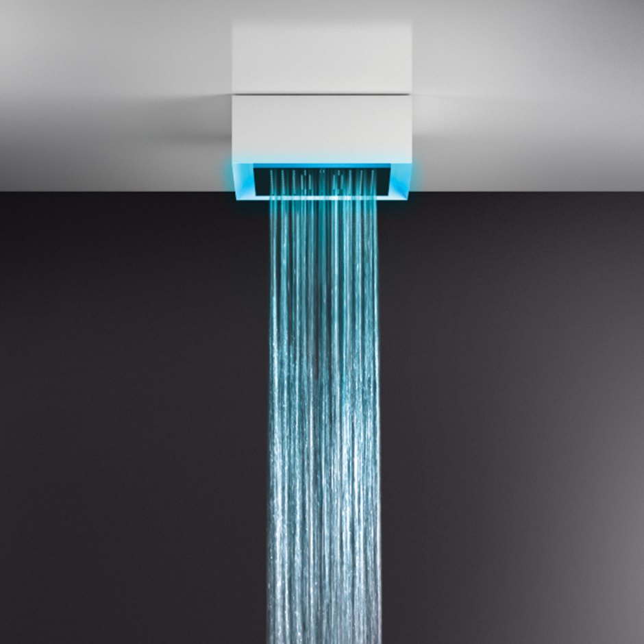 Afilo Duschsystem 300 x 300mm (Funktion Regen, Wasserschwall, Farbtherapie)